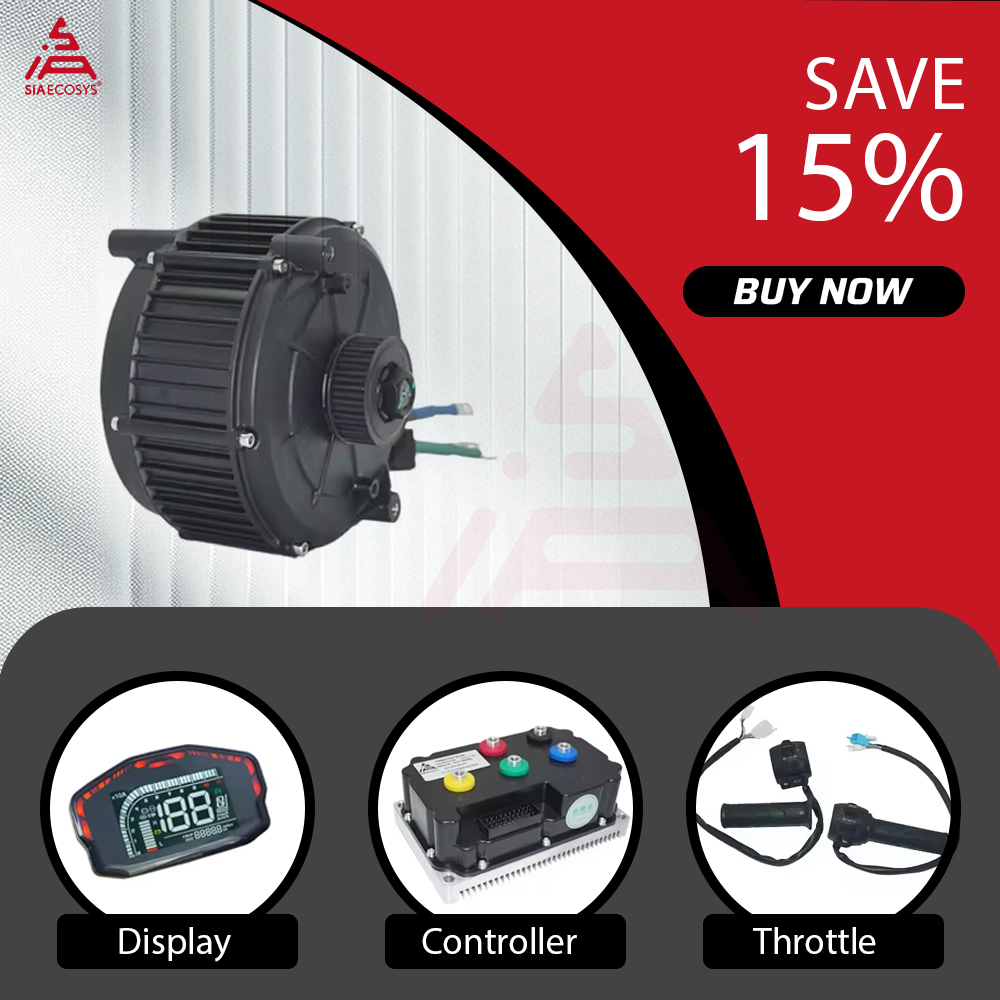 Mid Drive Motor Kit 72V 5000W - Kit de Motor de Tração Central