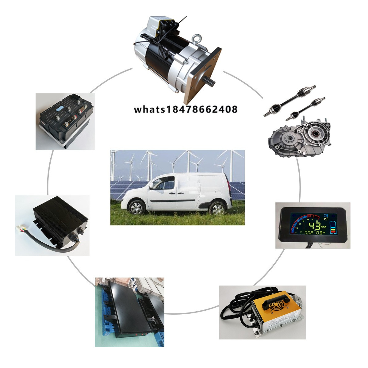Kit de Conversão Elétrica para - Ev Electric Motor Conversion Kit Car avaliação e preço
