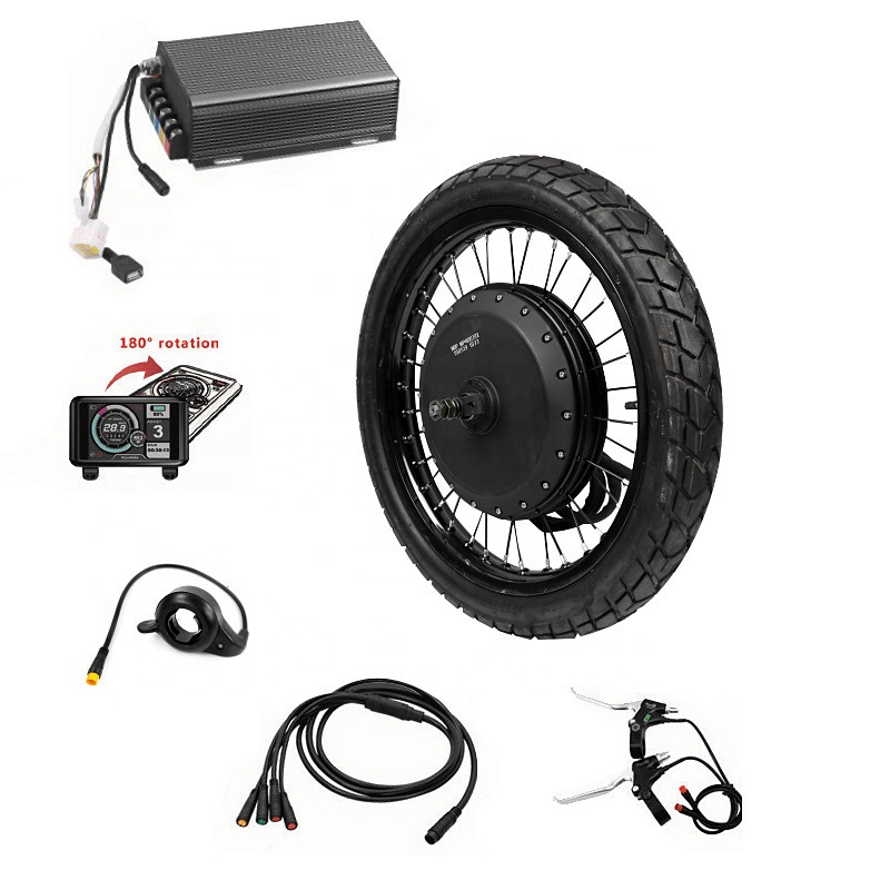 Kit de conversão de bicicleta  - Qs Motor 273 8000W Hub Motor avaliação e preço