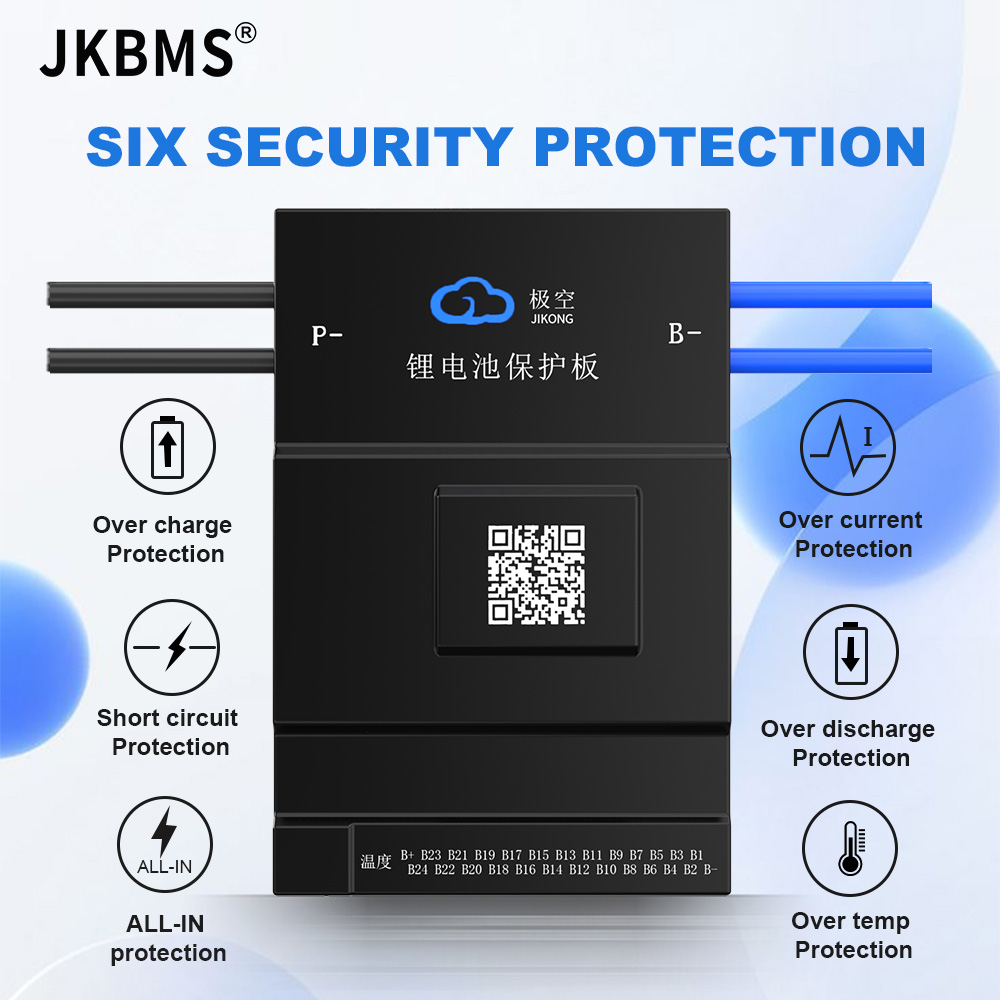 Bateria Inteligente JK-BMS Blu - Smart Bms 24S 200A Bluetooth Lifepo4 avaliação e preço