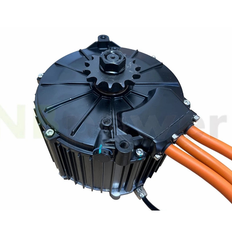 Kit de motor PMSM QSMotor 50H  - Fardriver Nd72850 Controller avaliação e preço