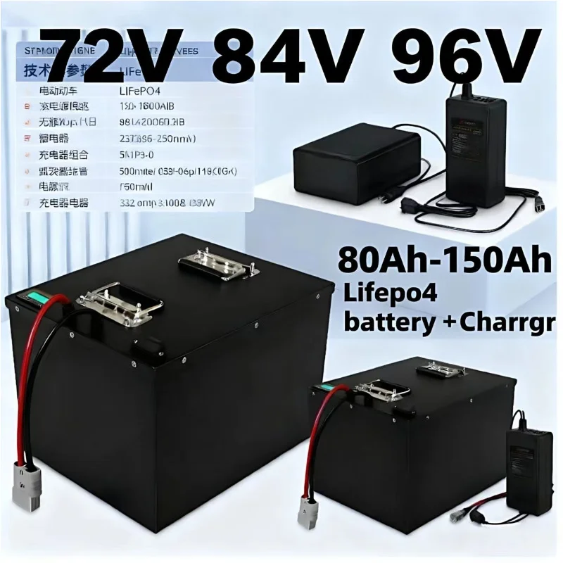 Bateria lifepo4 com bms 72v 84 - Lifepo4 72V 100Ah Battery Pack Ev avaliação e preço